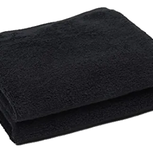 TOALLA LA JOSEFINA NEGRA 90X40X120GR 100% ALGODÓN ESTÉTICAS