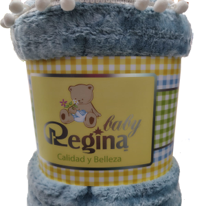 COBERTOR BABY POM-POM LINEA REGINA